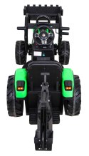 Pojazd Traktor Z Przyczepą 720-T Zielony Pojazd Traktor Z Przyczepą 720-T Zielony