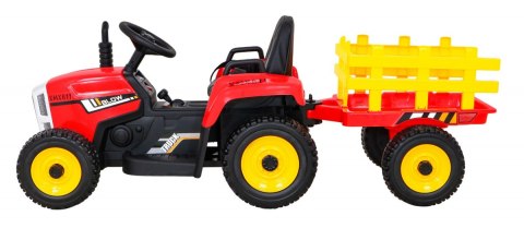 Pojazd Traktor z Przyczepą BLOW Czerwony Pojazd Traktor z Przyczepą BLOW Czerwony