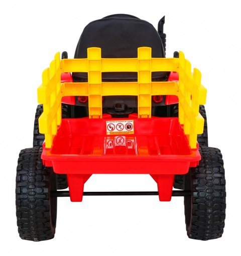 Pojazd Traktor z Przyczepą BLOW Czerwony Pojazd Traktor z Przyczepą BLOW Czerwony