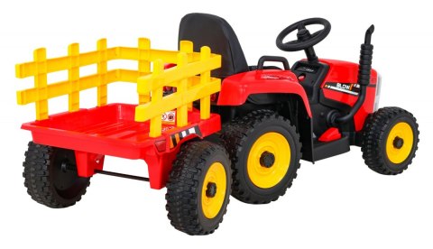 Pojazd Traktor z Przyczepą BLOW Czerwony Pojazd Traktor z Przyczepą BLOW Czerwony