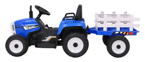 Pojazd Traktor z Przyczepą BLOW Niebieski Pojazd Traktor z Przyczepą BLOW Niebieski