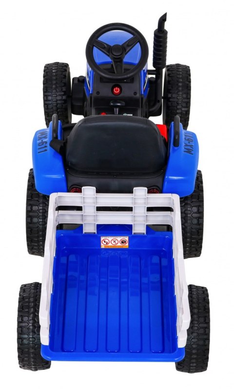 Pojazd Traktor z Przyczepą BLOW Niebieski Pojazd Traktor z Przyczepą BLOW Niebieski