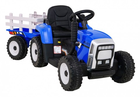Pojazd Traktor z Przyczepą BLOW Niebieski Pojazd Traktor z Przyczepą BLOW Niebieski