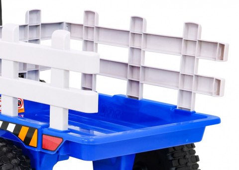 Pojazd Traktor z Przyczepą BLOW Niebieski Pojazd Traktor z Przyczepą BLOW Niebieski