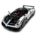 Pagani Huayra RASTAR model 1:8 Składane auto 2896 Klocków technicznych + Otwierane drzwi