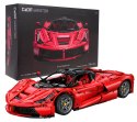 Klocki konstrukcyjne CaDA Master 4739 el. Auto Viva Hypercar dla dzieci 14+ Model 1:8 + Ruchome elementy + Gumowe opony