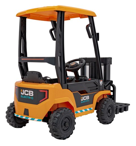 Pojazd Wózek Widłowy JCB Żółty Pojazd Wózek Widłowy JCB Żółty