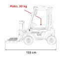 Pojazd Wózek Widłowy JCB Żółty