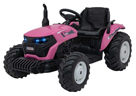 Pojazd Traktor GROW 1804 Różowy Pojazd Traktor GROW 1804 Różowy