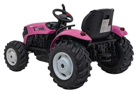 Pojazd Traktor GROW 1804 Różowy Pojazd Traktor GROW 1804 Różowy