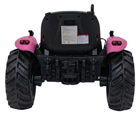 Pojazd Traktor GROW 1804 Różowy Pojazd Traktor GROW 1804 Różowy