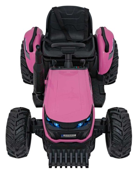 Pojazd Traktor GROW 1804 Różowy Pojazd Traktor GROW 1804 Różowy
