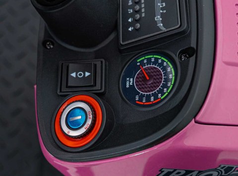 Pojazd Traktor GROW 1804 Różowy Pojazd Traktor GROW 1804 Różowy