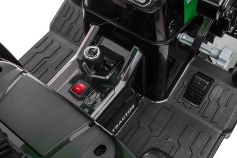 Pojazd MEGA Traktor D68 Z Przyczepką Zielony Pojazd MEGA Traktor D68 Z Przyczepką Zielony
