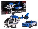 Helikopter policyjny + Auto Policja zestaw Helikopter policyjny + Auto Policja zestaw
