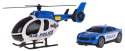 Helikopter policyjny + Auto Policja zestaw Helikopter policyjny + Auto Policja zestaw