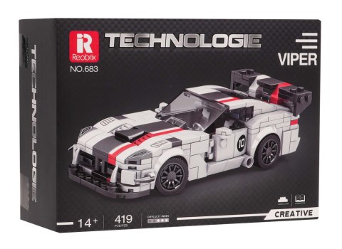 Klocki samochód auto sportowe klocki 419el. Reobrix Zestaw Klocków Klocki samochód auto sportowe klocki 419el. Reobrix Zestaw Klocków