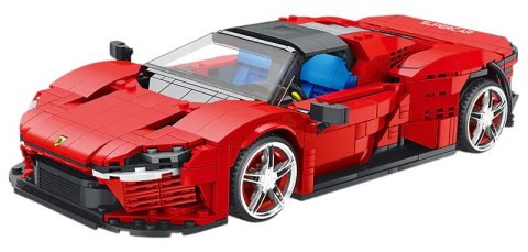 Super Auto Sportowe z klocków Czerwone 1168el. klocki zestaw Reobrix Super Auto Sportowe z klocków Czerwone 1168el. klocki zestaw Reobrix