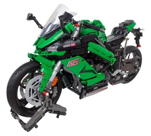 Zestaw Klocków technicznych Motocykl Sportowy Zielony 2304el. Zestaw Klocków technicznych Motocykl Sportowy Zielony 2304el.