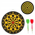 Dart tarcza tablica do rzutek dwustronna 24cm + lotki rzutki Dart tarcza tablica do rzutek dwustronna 24cm + lotki rzutki