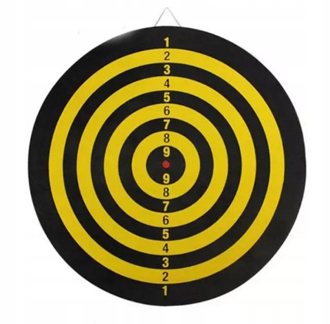 Dart tarcza tablica do rzutek dwustronna 24cm + lotki rzutki Dart tarcza tablica do rzutek dwustronna 24cm + lotki rzutki