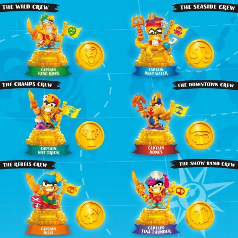 PIRATIX GOLD PACK GOLDEN TREASURE KAPITAN OLLIE + FIGURKI I AKCESORIA