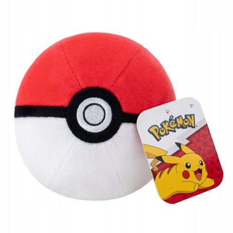 Pokemon Maskotka PLUSZOWY POKE BALL Czerwony 12 cm Pokemon Maskotka PLUSZOWY POKE BALL Czerwony 12 cm
