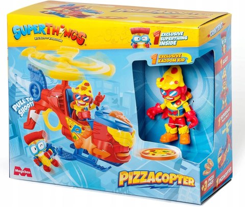 SuperThings helikopter Pizzacopter latające dyski pizza SuperThings helikopter Pizzacopter latające dyski pizza