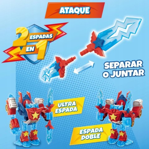 Superthings Turbo Warrior Power 2w1 mega robot samochód Magic Box Toys Superthings Turbo Warrior Power 2w1 mega robot samochód Magic Box Toys