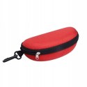 Etui na okulary twardy pokrowiec na okulary czerwony Etui na okulary twardy pokrowiec na okulary czerwony