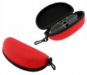 Etui na okulary twardy pokrowiec na okulary czerwony Etui na okulary twardy pokrowiec na okulary czerwony