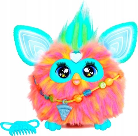 FURBY 2.0 Interaktywna maskotka Koralowa z ozdobami F6744 od Hasbro FURBY 2.0 Interaktywna maskotka Koralowa z ozdobami F6744 od Hasbro