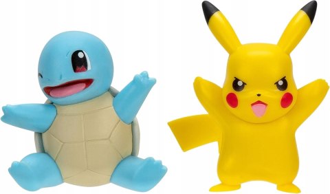 POKEMON zestaw 2 pack figurki bitewne Pikachu Squirtle POKEMON zestaw 2 pack figurki bitewne Pikachu Squirtle