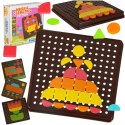Układanka kreatywna logiczna puzzle mozaika geometryczne kształty Układanka kreatywna logiczna puzzle mozaika geometryczne kształty