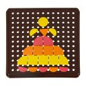 Układanka kreatywna logiczna puzzle mozaika geometryczne kształty Układanka kreatywna logiczna puzzle mozaika geometryczne kształty
