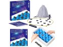 Gra Szachy Kamienie Magnetyczne Planszowa, Magnetyczna Gra Strategiczna, "Magnetic Chess" + Podkładka Gra Szachy Kamienie Magnetyczne Planszowa, Magnetyczna Gra Strategiczna, "Magnetic Chess" + Podkładka