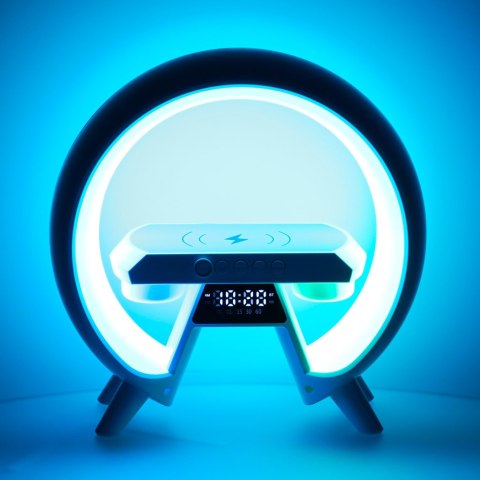 Lampka LED z ładowarką indukcyjną z radiem Lampka LED z ładowarką indukcyjną z radiem
