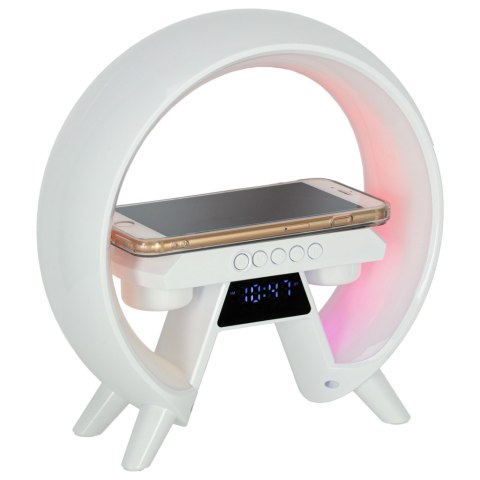 Lampka LED z ładowarką indukcyjną z radiem Lampka LED z ładowarką indukcyjną z radiem