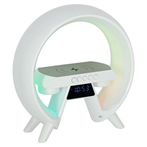 Lampka LED z ładowarką indukcyjną z radiem Lampka LED z ładowarką indukcyjną z radiem