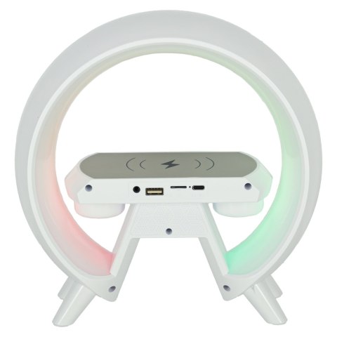 Lampka LED z ładowarką indukcyjną z radiem Lampka LED z ładowarką indukcyjną z radiem