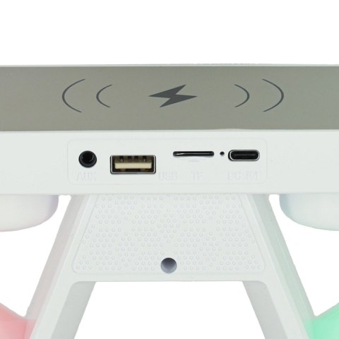Lampka LED z ładowarką indukcyjną z radiem Lampka LED z ładowarką indukcyjną z radiem