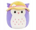 SQUISHMALLOWS original maskotka pluszak jagodowy sowa Holly 19cm SQUISHMALLOWS original maskotka pluszak jagodowy sowa Holly 19cm