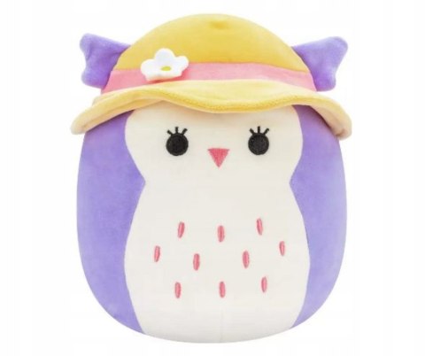 SQUISHMALLOWS original maskotka pluszak jagodowy sowa Holly 19cm SQUISHMALLOWS original maskotka pluszak jagodowy sowa Holly 19cm