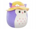 SQUISHMALLOWS original maskotka pluszak jagodowy sowa Holly 19cm SQUISHMALLOWS original maskotka pluszak jagodowy sowa Holly 19cm