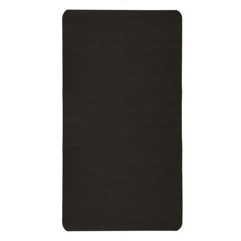 Mata do ćwiczeń jogi gruba 185x80x1,5 cm czarna Mata do ćwiczeń jogi gruba 185x80x1,5 cm czarna