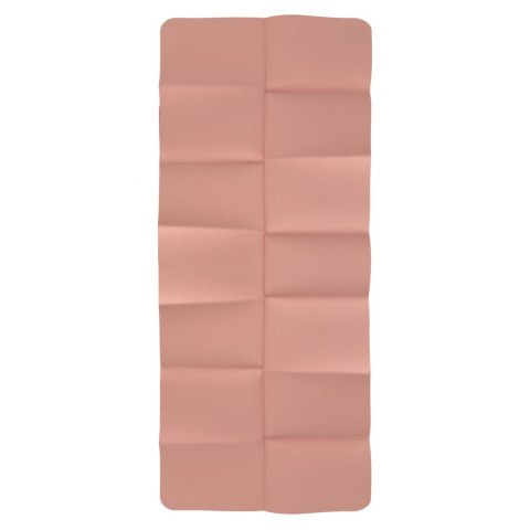 Mata do ćwiczeń jogi składana 183x61x0,4 cm różowa Mata do ćwiczeń jogi składana 183x61x0,4 cm różowa
