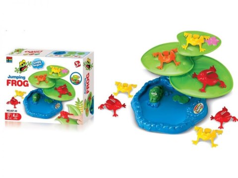 Wesoła Gra Zręcznościowa - SKACZĄCE ŻABKI "Jumping frog" Pchełki Wesoła Gra Zręcznościowa - SKACZĄCE ŻABKI "Jumping frog" Pchełki