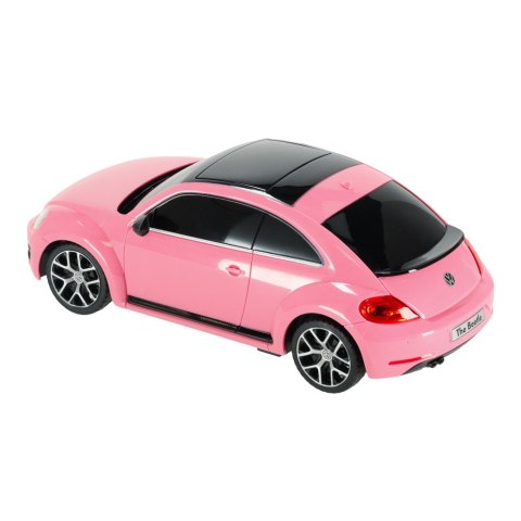 Samochód zdalnie sterowany Rastar 76200 Volkswagen Beetle 1:24 różowy Samochód zdalnie sterowany Rastar 76200 Volkswagen Beetle 1:24 różowy