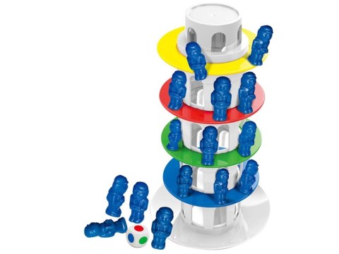 Rodzinna gra zręcznościowa CHWIEJNA WIEŻA "Wobbly Tower" Ruchoma, krzywa wieża Rodzinna gra zręcznościowa CHWIEJNA WIEŻA "Wobbly Tower" Ruchoma, krzywa wieża
