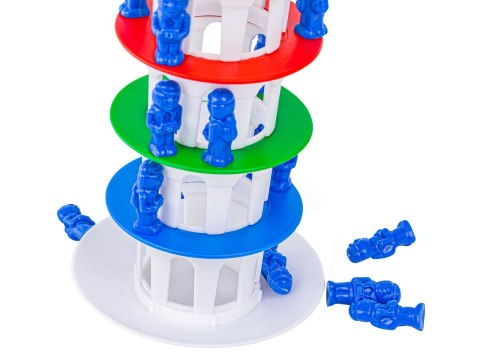 Rodzinna gra zręcznościowa CHWIEJNA WIEŻA "Wobbly Tower" Ruchoma, krzywa wieża Rodzinna gra zręcznościowa CHWIEJNA WIEŻA "Wobbly Tower" Ruchoma, krzywa wieża